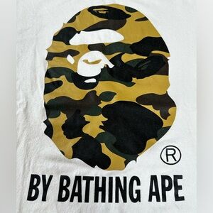BAPE Camo Logo Tee